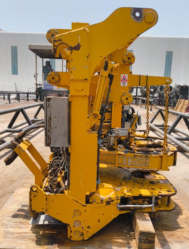 HYDRATONG MPT CASING TONG W/ BACKUP, DRESSED WITH 5-1/2″ – 7-5/8″ JAWS – FARR. MODEL: KT 7585